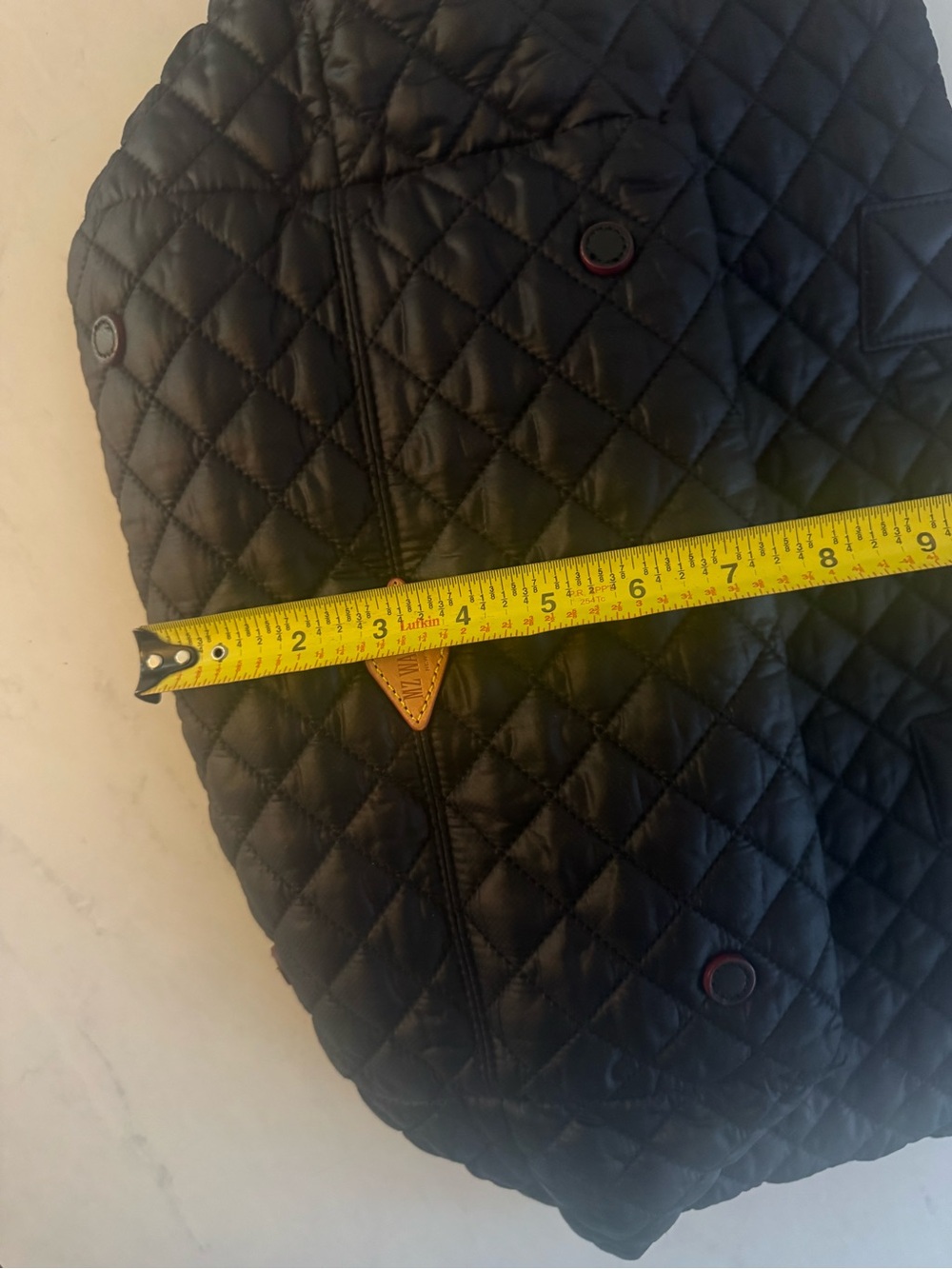 MZ Wallace Quilted Black Tote with Padded Handles - Picture 12 of 12